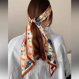 Floral Patterned Scarf P94